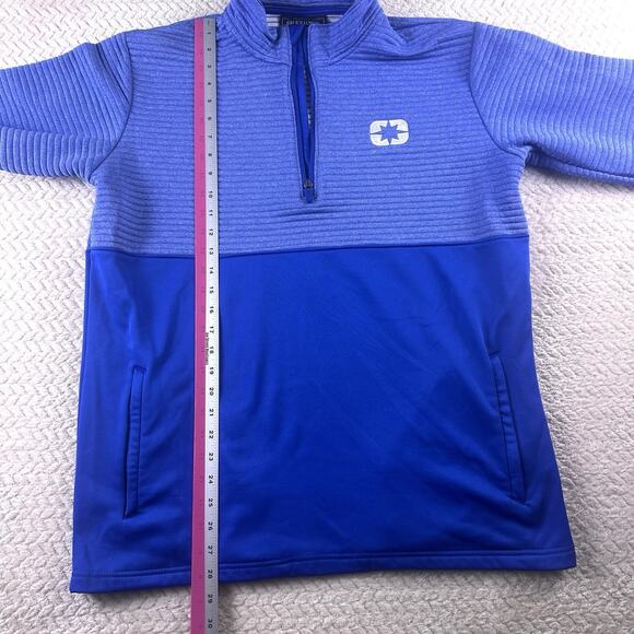 Polaris Snowmobile Thick Outside 1/4 Quarter-zip Pull Over Fleece Men's Large - Picture 10 of 15